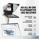 Elgato Prompter – Téléprompteur avec écran intégré pour YouTube, Twitch, Zoom, MS Teams et plus, prend en charge DSLR/Webcam/Smartphone, Affichage par glisser-déposer, compatible Mac/PC et Stream Deck - 3