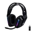 Logitech G G733 LIGHTSPEED Wireless Gaming Headset with suspension headband, LIGHTSYNC RGB, Blue VO,CE mic technology and PRO-G audio drivers, Lightweight, 29 Hour battery life, 20m range - Black - 1