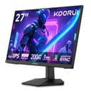KOORUI G2721P Ecran PC Gamer 27 Pouces - 200Hz IPS QHD 1440P Ecran Gaming, 1ms HDR400 Adaptive Sync, Compatible VESA 75x75mm, HDMI 2.0/DP1.4 - 5