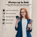 Aroha Smart Connect Smart WiFi Smoke and Carbon Monoxide Alarm - 10 Year Battery - Tuya & Smartlife - Combination Smoke Alarm & CO Detector - 3 set - 3