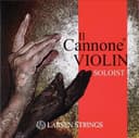 LARSEN STRINGS Violin Strings II Cannone - 4/4 Violin - Soloist - 4-string set, tension 24.5 kg/53.9 lbs - 1