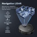 Ultenic T20 Pro Self Emptying Robot Vacuum Cleaner with Mop 8000Pa, 180 Mins Runtime, LiDAR Navigation, Up to 10 Weeks of Hands Free Cleaning Robot Vacuum for Pet Hair, Carpet, All Floors - 7