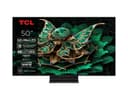 TCL 50C7K QD-Mini 50" 4K HDR Premium 2000 Smart Google TV with 144Hz Motion Clarity Pro (Dolby Vision IQ & Atmos, HVA Panel, Game Master) - 1