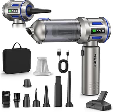 Yomile Aspirador de Mano, 27000Pa/120W, Aspiradora sin Ca…