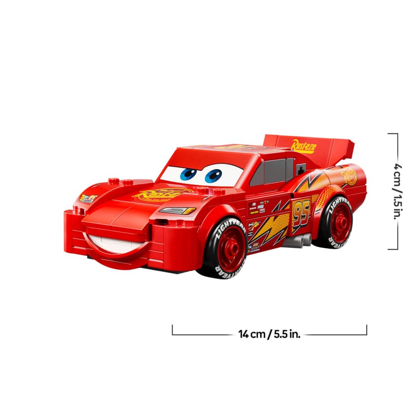 LEGO Speed Champions | Flash McQueen - Jouet Voiture de Course - Maquette Collector - Cadeau Disney pour Garçon ou Fille dès 9 Ans & Fans du Film Cars de Pixar 77255 - 7