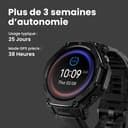 Amazfit T-Rex 3 Pro Outdoor Smart Watch 48mm Sapphire AMOLED Display, Ti Bezel, Dual Band GPS, Offline Maps, 25 Days Battery, Built-in Flashlight, 10 ATM, 180+ Sports Mode for Android & iPhone - 4