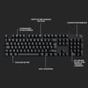 Logitech G413 SE Full-Size Mechanical Gaming Keyboard - Backlit Keyboard with Tactile Mechanical Switches, AZERTY French Layout - Black - 8