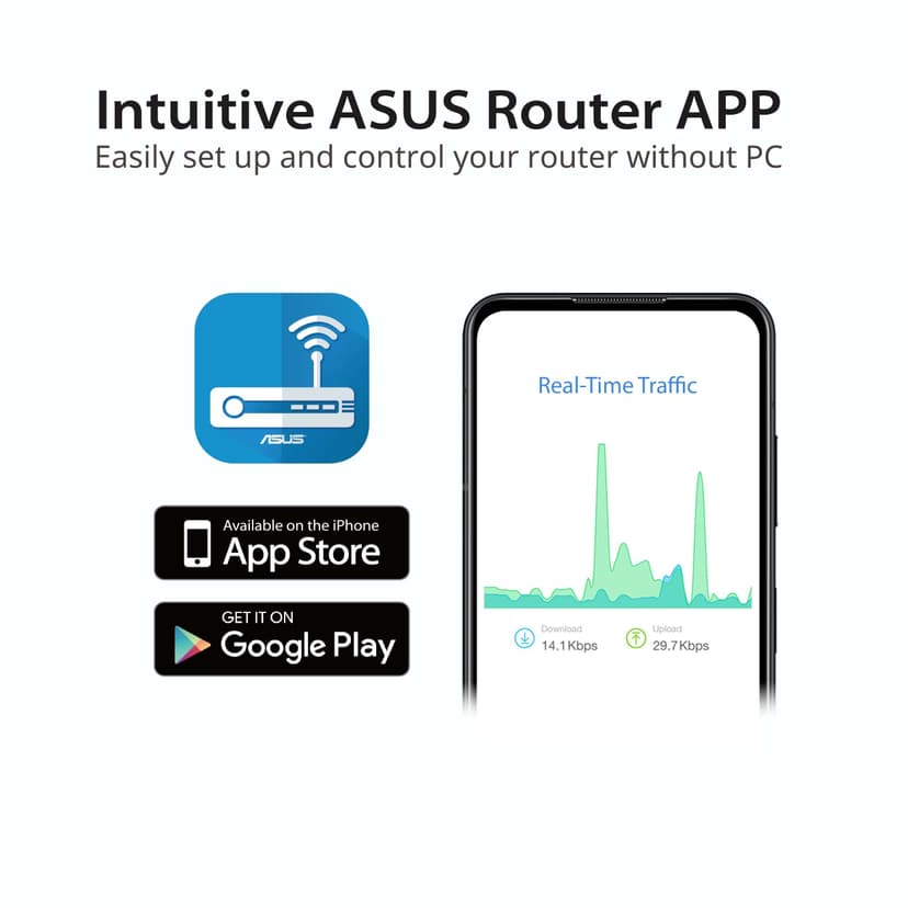 ASUS Router 3000mb RT-AX57 AX3000 AiMesh - 4