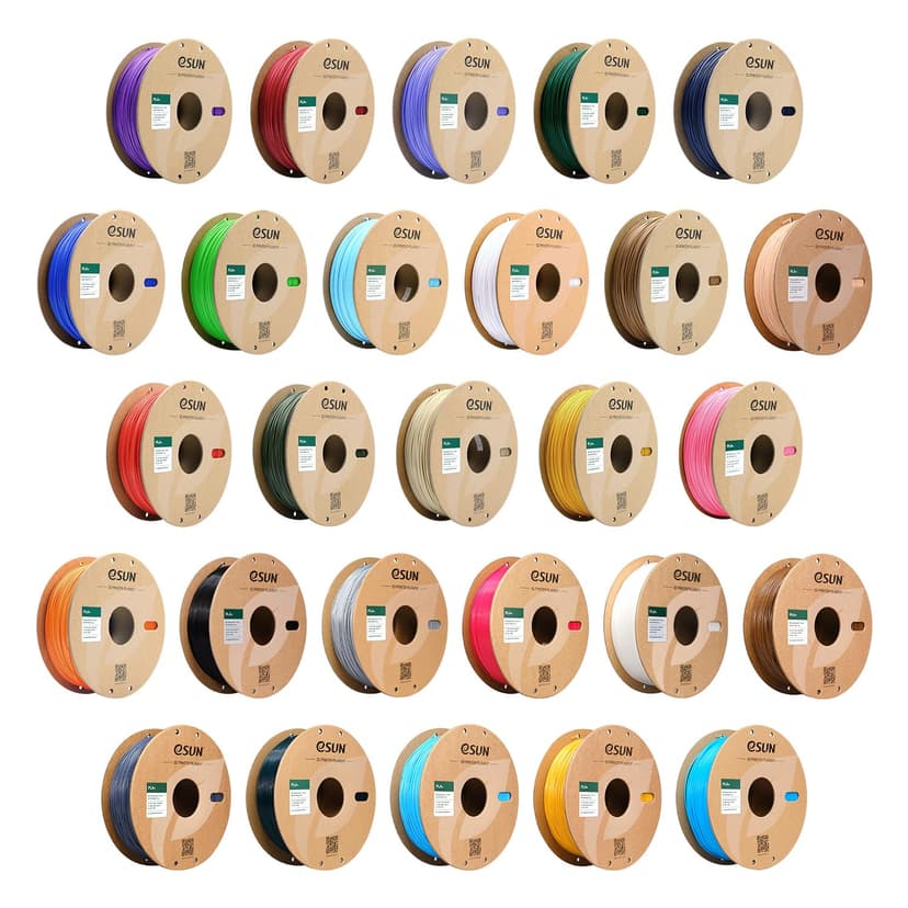 eSUN Bobine de filament PLA+ pour imprimante 3D, 1,75 mm, précision dimensionnelle +/- 0,03 mm, 1 kg - 7