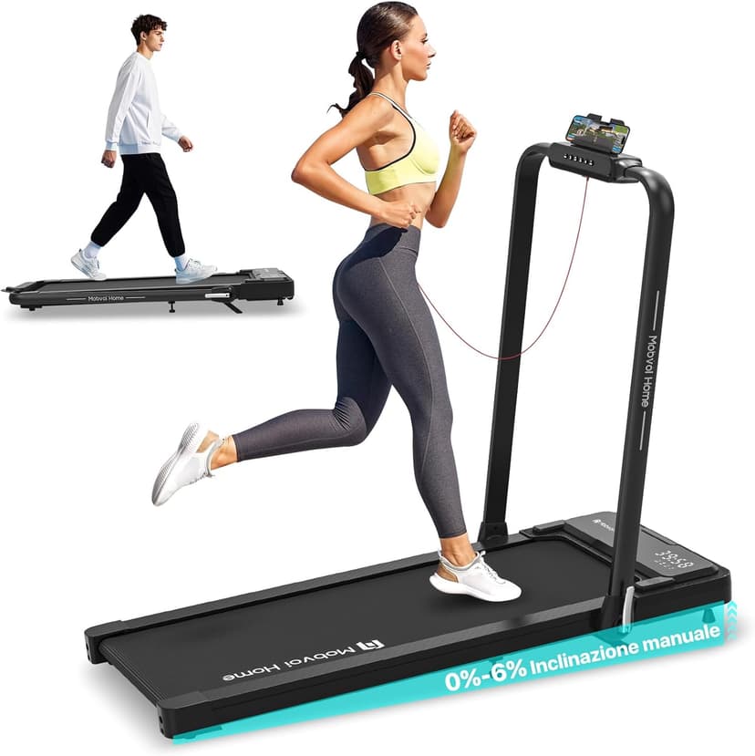 Mobvoi 6% Incline Smart AI Foldable Treadmill Walking Pad… - 1