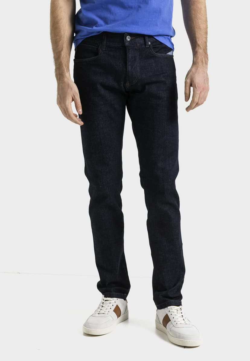Camel Active 5-Pocket Houston Jean Droit, Bleu (Bleu Moyenne 41), W36/L34 (Taille fabricant: 36/34), Homme - 2