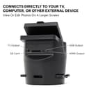 Kodak RODFS35 Digital Film Scanner - Converts 35mm, 126, 110, Super 8 & 8mm Slides & Negatives to JPEG - Includes 3.5-inch LCD & EasyLoad Inserts (Black) - 3