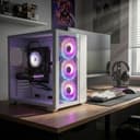 STGsivir PC Gamer Fixed, Gaming Computer, GeForce RTX 3050 6GB GDDR6, Ryzen 5 5500, 32G DDR4, 1T SSD, WiFi 6, BT5.0, RGB Fan x3, PS 600W, Windows 11 Pro - 5
