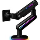Invision VORTEX Gaming Monitor Arm for 27-57 Inch Screens | Curved & UltraWide | 5v USB Powered | 14 Mode RGB Integrated LED Lights | 3-18kg MAX (VR200) - 1