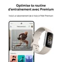 Google Fitbit Charge 6 Bracelet d'activité avec un abonnement de 6 mois à Fitbit Premium inclus, 7 jours d'autonomie de batterie, Google Wallet et Google Maps - 7