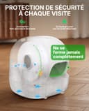 PETKIT PUROBOT MAX PRO 2 Litiere Chat Autonettoyante, Bac Litière Autonettoyante Nouvelle Amélioré avec Caméra, Entrée plus Grande,Wi-FI 2,4GHz&5GHz,Nettoyage et Suivi de Santé AI,pour Plusieurs Chats - 7