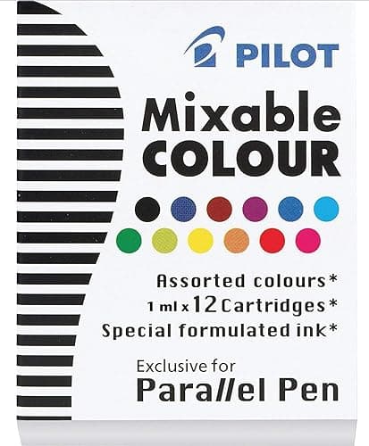 Pilot Parallel Pen Ink Refills for Calligraphy Pens, Asso…