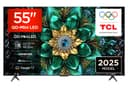 TCL 55Q6C QD-Mini LED TV, 4K HDR Premium 1000nits, Smart TV alimenté par Google (Dolby Vision IQ et Atmos, système Audio Onkyo 2.1, Motion Clarity Pro 144Hz, contrôle Vocal Mains Libres) - 1
