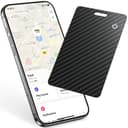 Smart Air Tracker Card Tag, Rechargeable Wallet Tracking Card Compatible with Apple Where Is (iOS Only), Slim Wallet Locator 1.7 mm for Bag, Luggage, Passport - 1