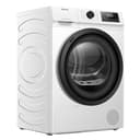 Hisense DHQE800BW2 Sèche-linge, 8 kg, classe D, largeur 60 cm, 16 programmes, séchage automatique, séchage rapide, séchage anti-rides, pompe à chaleur, séchage Ion Refresh, blanc - 6