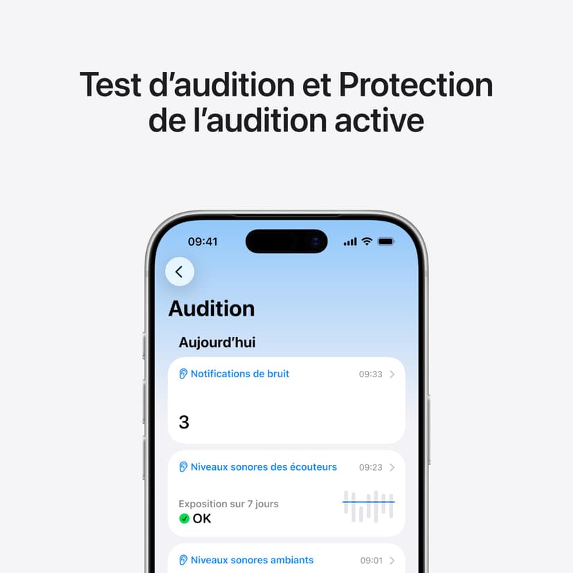 Apple AirPods Pro 3 Écouteurs sans Fil, réduction Active du Bruit, détection de la fréquence Cardiaque, écouteurs Bluetooth, Audio Spatial, Son Haute-fidélité, Recharge USB-C - 4