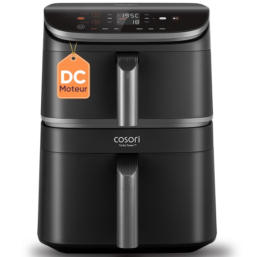 COSORI Air Fryer Turbo Tower 10,8L, Friteuse Sans Huile à… - 1