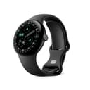 Google Pixel Watch 4 (41 mm) - Android smartwatch with Domed Display, Comprehensive Health and Fitness Tracking and Help from Gemini - Matte Black Aluminium Case - Obsidian Active Band - Wi-Fi - 1
