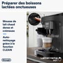 De'Longhi Magnifica Start ECAM220.60.B, Fully Automatic Bean to Cup Coffee Machine with 4 One-Touch Recipes, Soft-Touch Control Panel, Auto Milk, 1450W, Black - 4