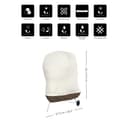 Amazon Basics Kettle Grill Cover, BBQ Cover, 67 cm, Ivory/Brown - 7
