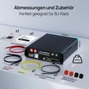 ECO-WORTHY Batterie Lithium 48V 100Ah*3 Bluetooth avec BMS 100A, LiFePO4 15,36kWh 3U pour Rack de Serveur avec Prise en Charge Can&RS485 pour système Solaire Complet, système photovoltaïque - 9