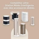 Netatmo Station Météo ORIGINAL 2e génération | Intérieur & Extérieur | Température, Humidité, Qualité de l'air, UV, Pollens, Prévisions météo | Compatible Apple, Alexa, Google - Sable - NWS-S-EC - 6