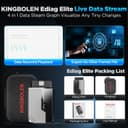 KINGBOLEN EDIAG Elite OBD2 Scanner Bluetooth,Bi-directional Scan Tool Full System Car Diagnostic Tool for iOS & Android,15 Resets Oil,Brake,DPF Regeneration Tool No Subscriptions Lifetime Update. - 6