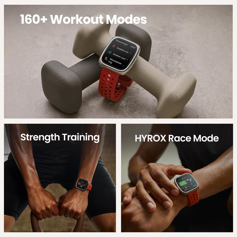 Amazfit Active 2 Smart Watch for Men Women, 43mm, NFC Payment, 1.75" AMOLED Display, Offline Maps, GPS, 10 Day Battery, 160+ Sports, Water Resistant, Heart Rate & Sleep Tracker for Android & iPhone - 4