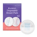 Lansinoh Disposable Breast Pads Maternity - 60 Pack - Ultra-Thin & Abosrbent Nursing Pads with BlueLock™ Core Leak-Proof Protection - Holds 20x Weight - Individually Wrapped -Breastfeeding Essentials - 1