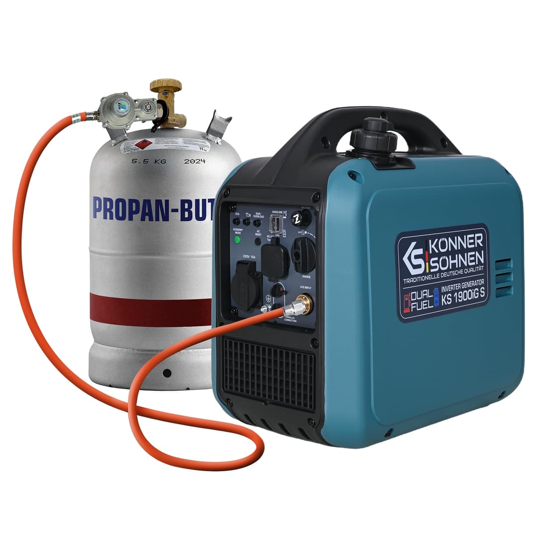 Könner & Söhnen KS 1900iG S LPG Inverter Generator 2.0 kW…