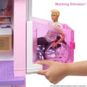 Barbie DreamHouse Dollhouse with 75+ Accessories and Wheelchair Accessible Elevator, 10 Play Areas, 3 Custom Light Settings & Music, GRG93 - 4