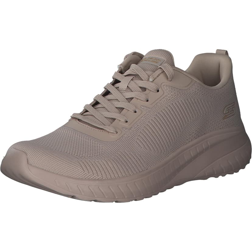 Skechers Womens Bobs Squad Chaos Face Off Sneaker, Nude Engineered Knit, 5.5 UK - 1