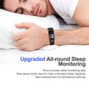 Xiaomi Smart Band 10 - Autonomie jusqu'à 21 Jours, écran 1,72", AMOLED avec taux de rafraîchissement de 60 Hz, Sommeil, Stress, SpO2, Moniteur de fréquence Cardiaque, 5 ATM, Mi Fitness, Noir - 6