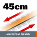 Worx WG252E.9 – Hedge Trimmer 45 cm 20 V (without battery) - 4