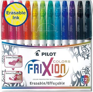 Pilot - 12 FriXion Colors - Feutres de Dessin et de Color…