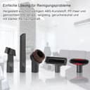 Vacuum Cleaner Attachments, Vacuum Cleaner Attachments, Suitable for Vacuum Cleaners with 32-35 mm Inner Diameter of Interface, Pack of 7 - 5