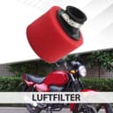 Ollanoos 35mm Air Filter Foam Cleaner, Arc Air Filter Compatible with 50cc 70cc 90cc 110cc 125cc 150cc Dirt Bikes, ATVs, Go Karts and Scooters (Red) - 7