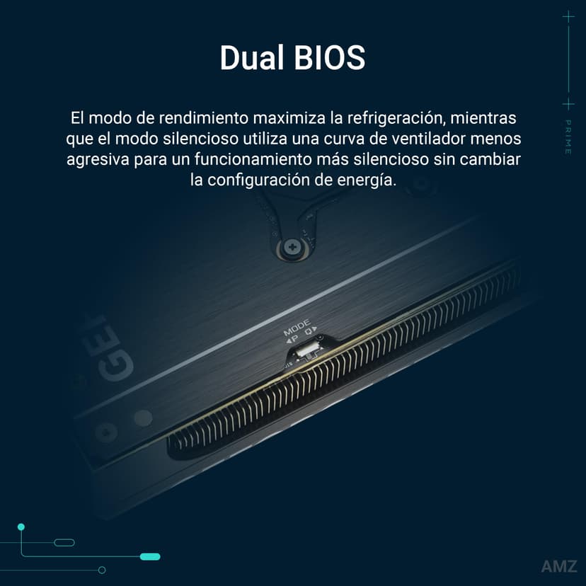 ASUS Prime GeForce RTX™ 5070 GDDR7 12GB OC Edition – Graphics Card (PCIe 5.0, HDMI, Display 2.1, 2.5 Slot, Axial Fans, SFF-Ready) - 6