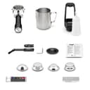 Sage - The Barista Express Impress - Assisted Jam Bean Coffee Machine with Milk Frother, Brushed Stainless Steel - 8