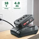 Bosch Battery Pack PBA 18V 4.0 Ah PowerPlus (1 battery 18V 4.0 Ah, 18 Volt System, in carton packaging) - 4
