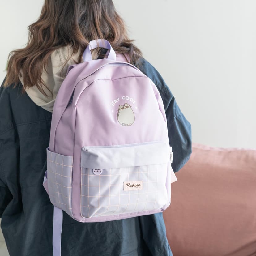 Grupo Erik School Backpack - Pusheen Gifts For Cat Lovers | Casual Daypacks & Backpacks, Rucksack, School Bag, Back Pack | Cat Gifts, Pusheen Merchandise - 7