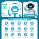 ENERGIZE LAB Eilik - Cute Robot Pets Toys with Abundant Emotions, Your Perfect Interactive Companion at Home or Workspace, Unique for Girls & Boys. - 6