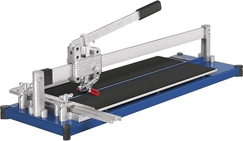 Standard Topline 630 Tile Cutter with a gesamtschnitt 630 mm Length. Light with Aluminium Base Plate.