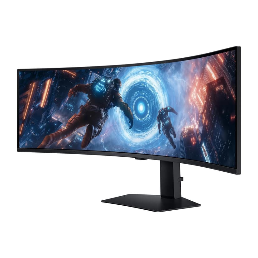 Samsung Écran PC Gaming Odyssey G91F, Taille 49’’, Dalle VA Incurvée 1000R, Résolution DQHD (5120x1440), 144Hz, 1ms, Contraste 2500:1, AMD FreeSync Premium Pro, Pied Ajustable, LS49FG916EUXEN - 6