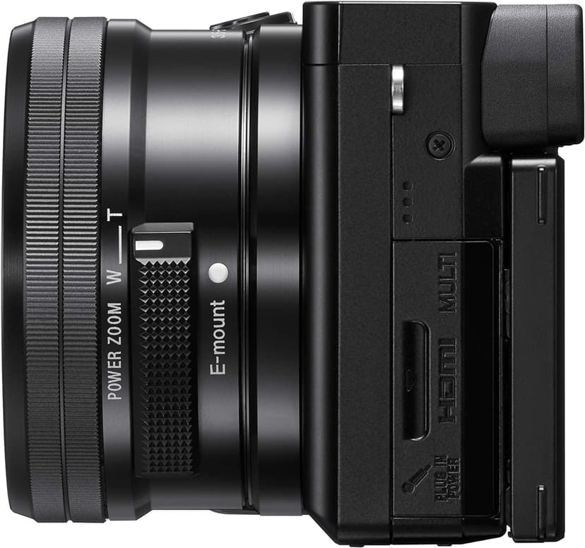 Sony Alpha 6100 | APS-C Mirrorless Camera with Sony 16-50 mm f/3.5-5.6 Power Zoom Lens (Fast 0.02s Autofocus, Eye Tracking Autofocus for Human and Animal, 4K Movie Recording and Flip Screen) - 4